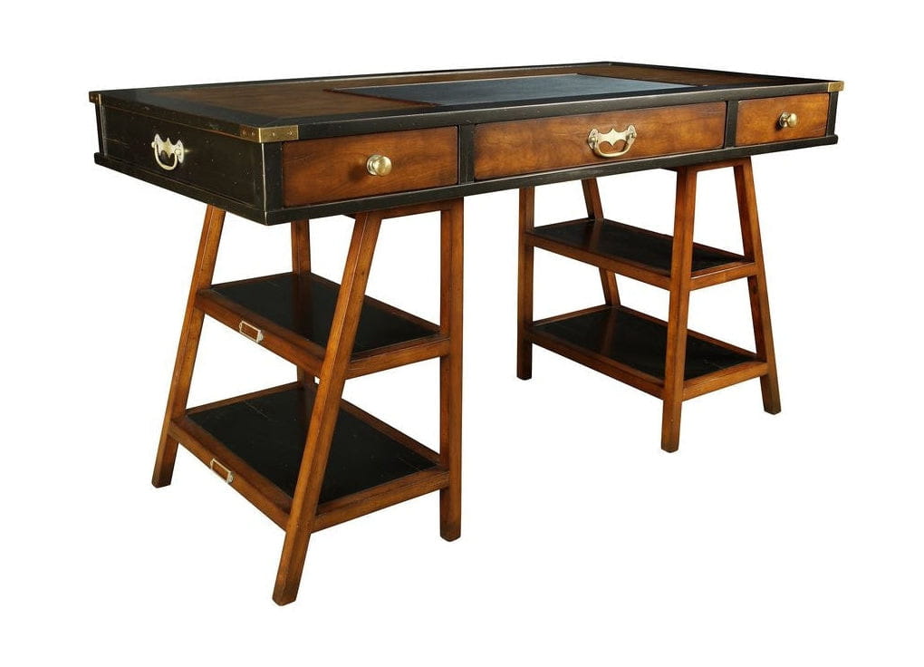 Modèles authentiques Navigator's Desk Desk LX H140X78, noir