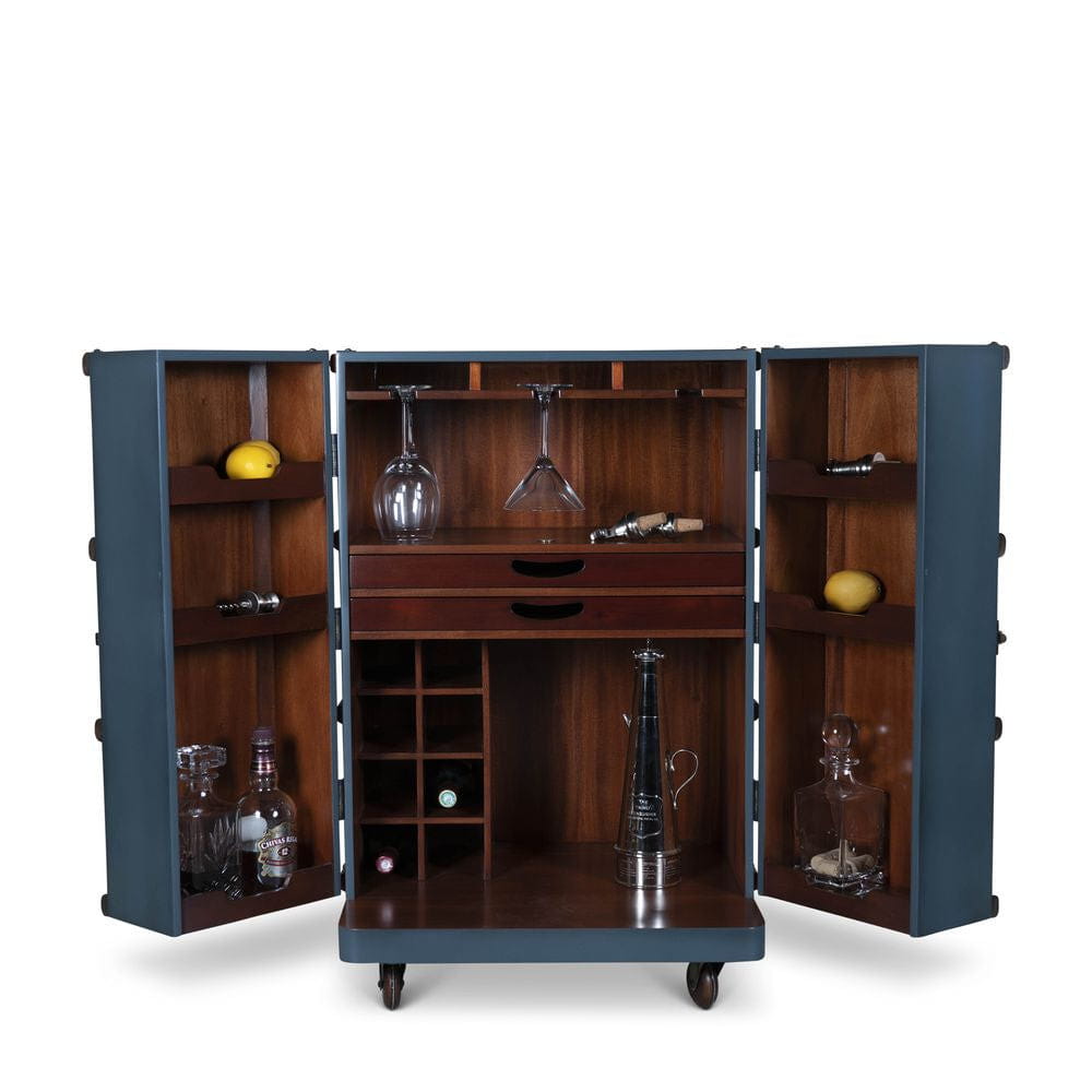 Autentiske modeller Polo Club Travel Cugcase Cabinet Bar, benzin