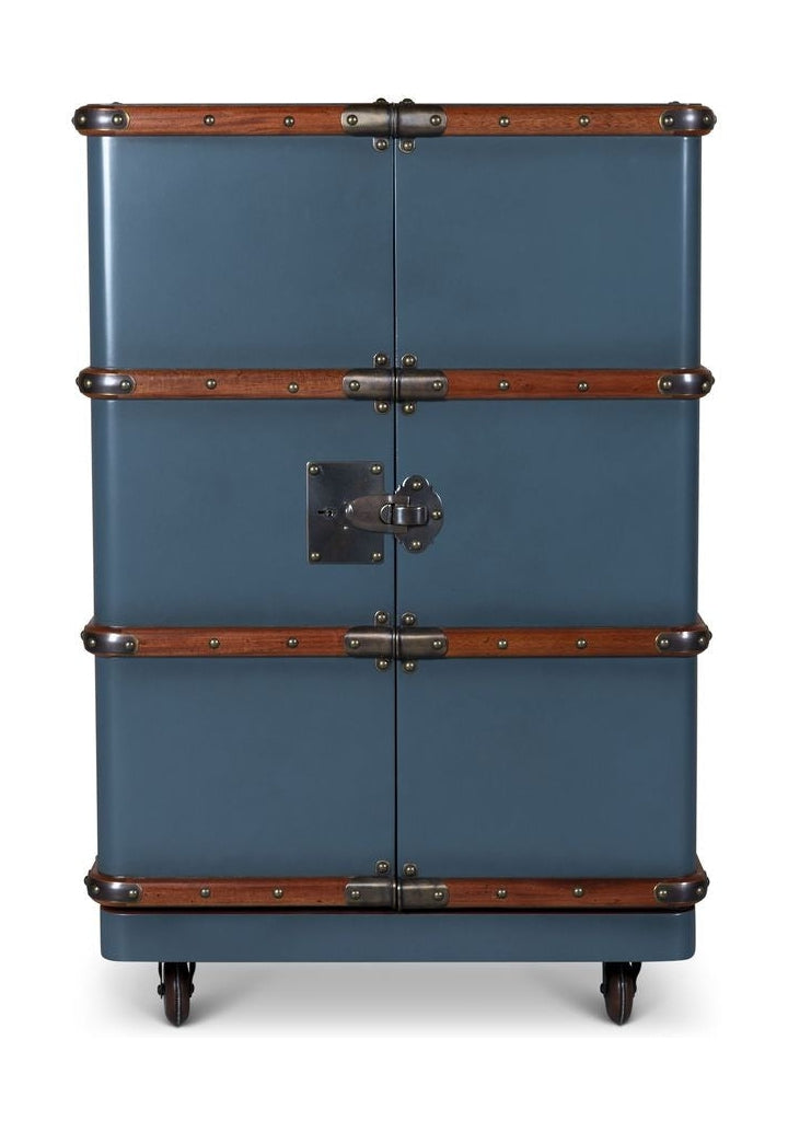 Modèles authentiques Polo Club Travel Suitcase Cabinet Bar, essence