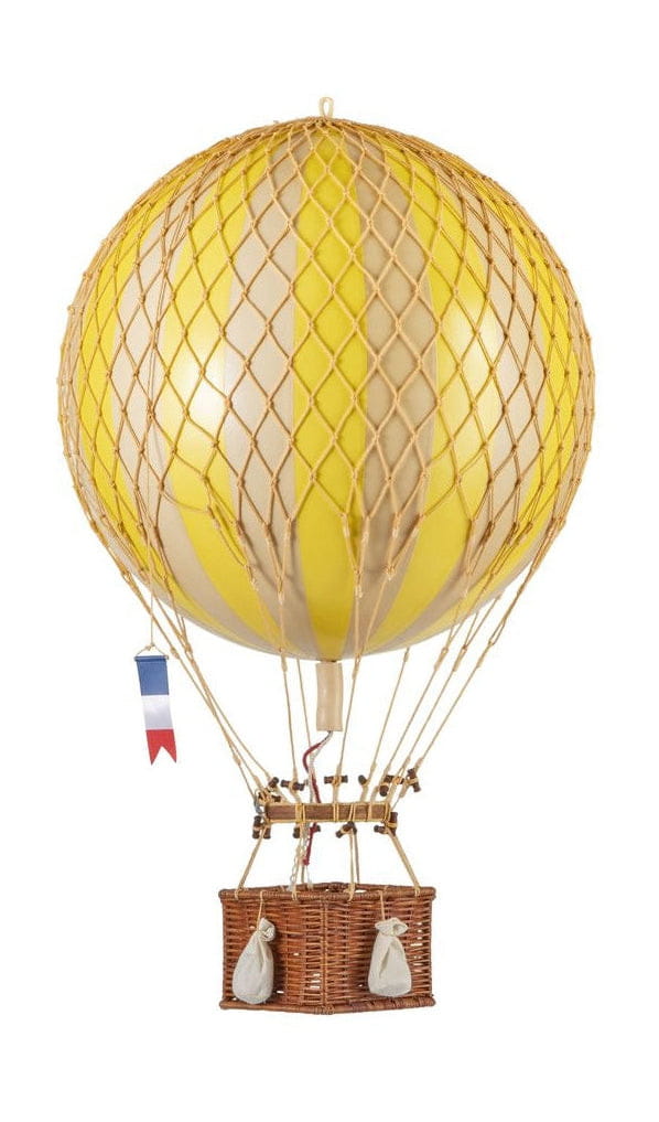 Autentiska modeller Royal Aero Balloon Model, True Yellow, Ø 32 cm