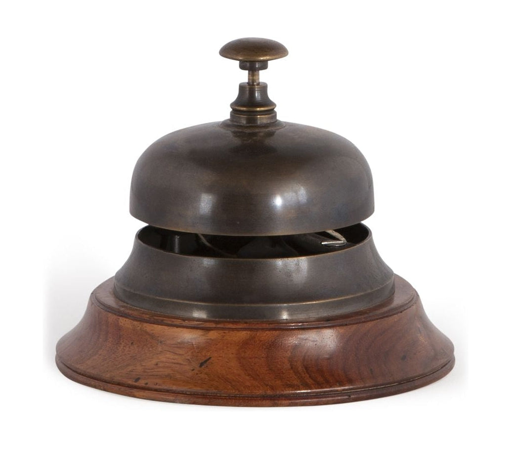 Autentiske modeller Sailor's Inn Reception Bell, Bronzed