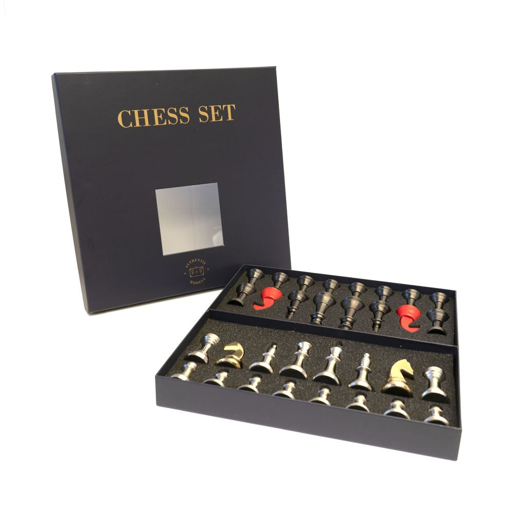 Authentic Models Chess Set Metal