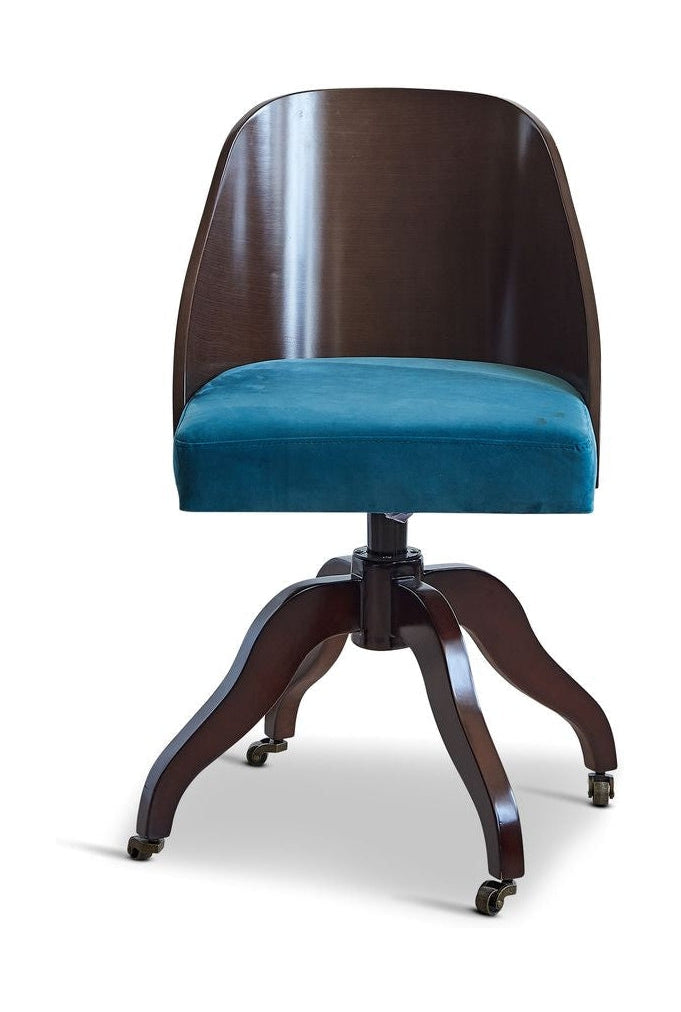 Modèles authentiques Bol de chaise de bureau en forme de dossier, bleu
