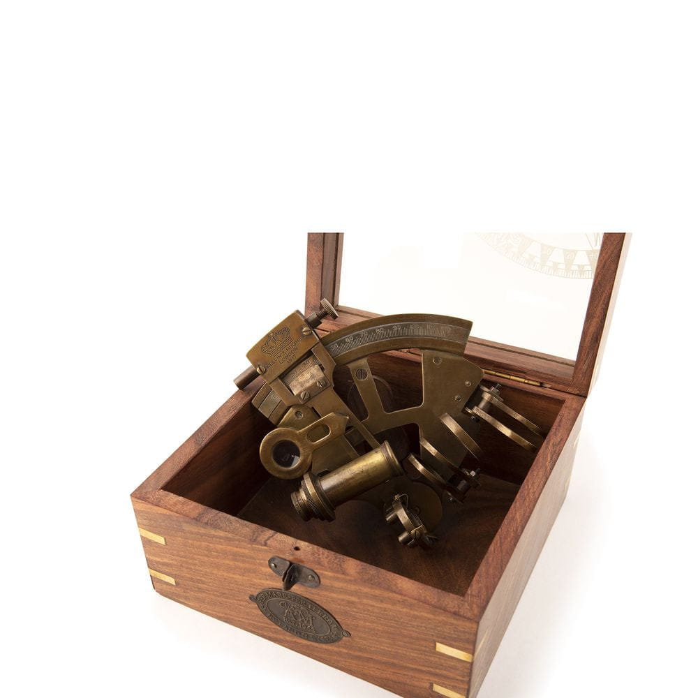 Authentische Modelle Sextant in Box