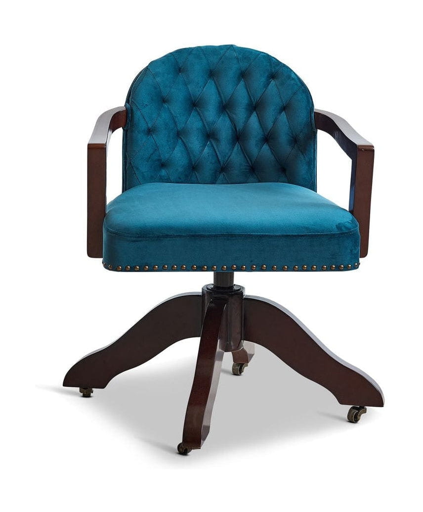 Chaise de bureau du sénateur de modèles authentiques, vert