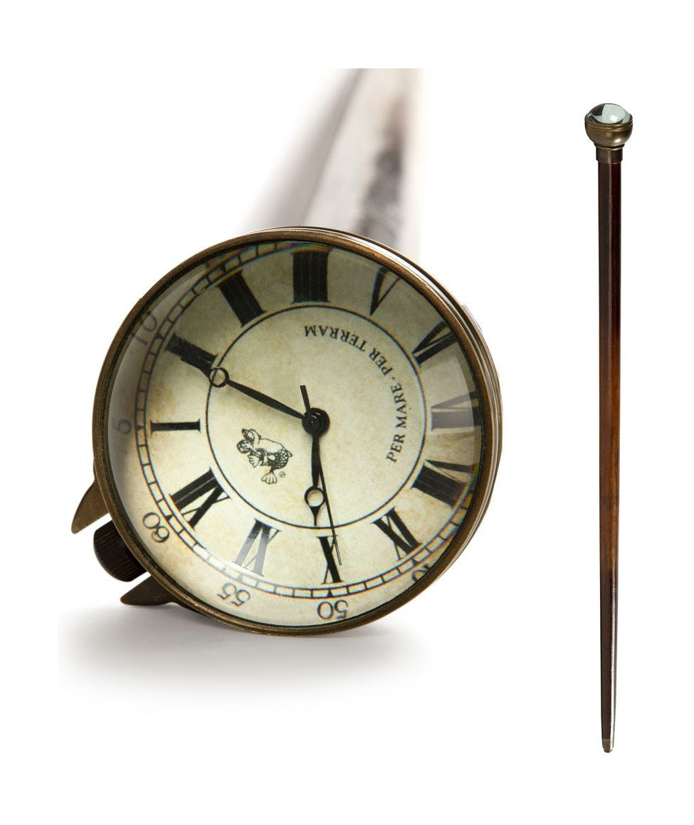 Modèles authentiques Stick Walking With Clock