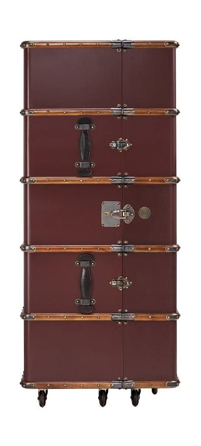 Authentische Modelle Kabine Cabinet Case, Burgund