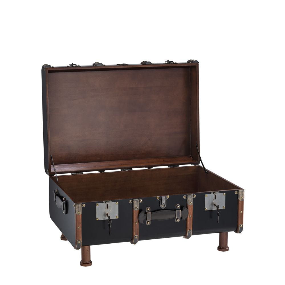 Autentiske modeller Stateroom Trunk sofabord, sort