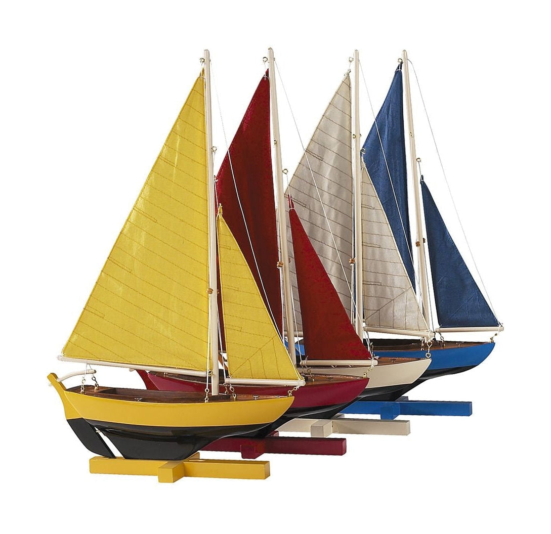 Authentische Modelle Sunset Sailors Segelschiffmodell, 4 Set von 4