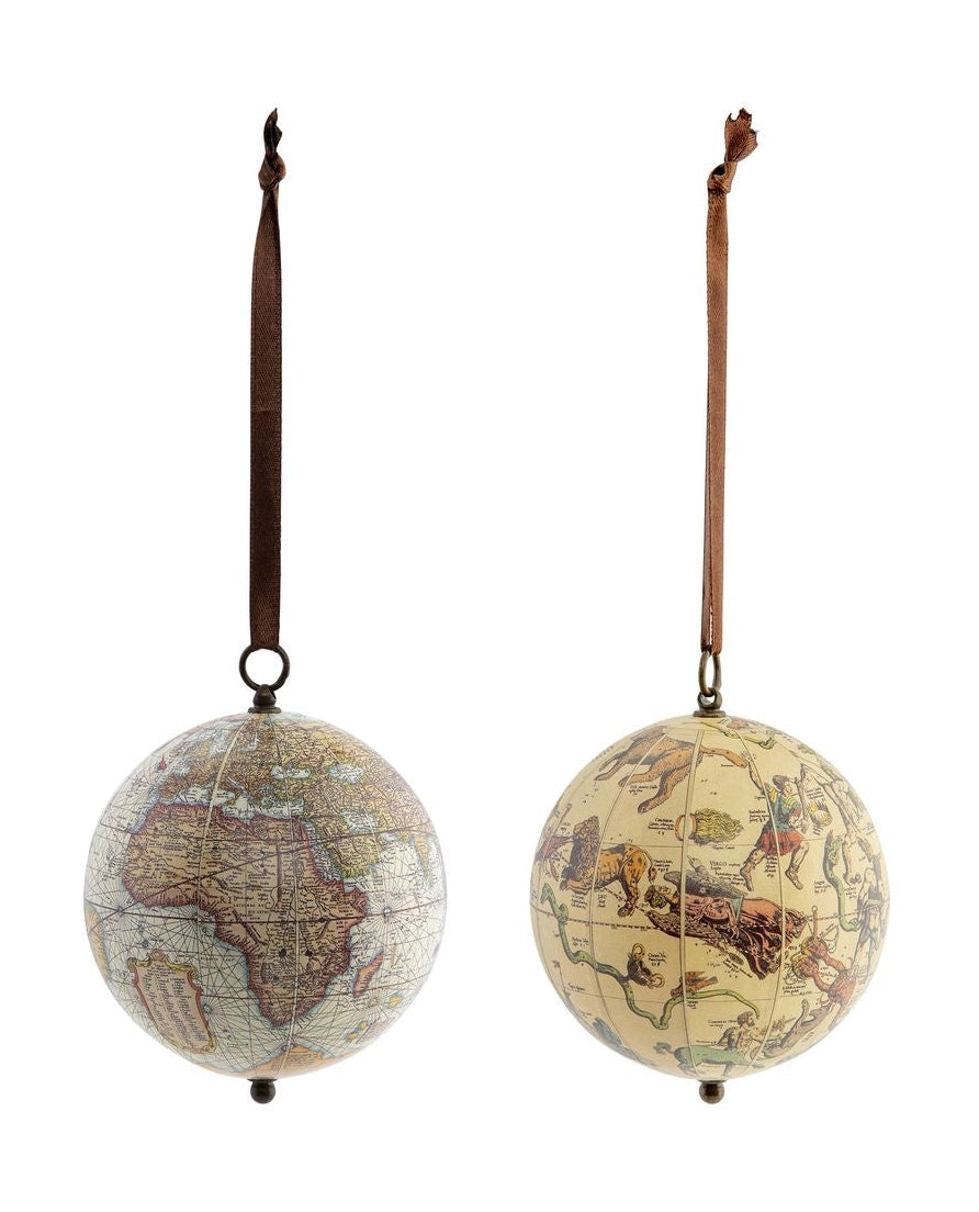 Authentische Modelle Die Earth & The Heavens Globe Set von 2