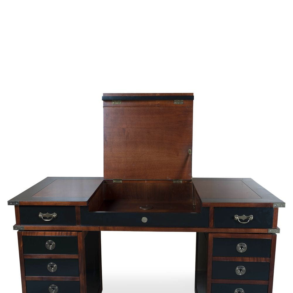 Descripción de viajes de modelos auténticos 'Madras' Desk LX H 120x78