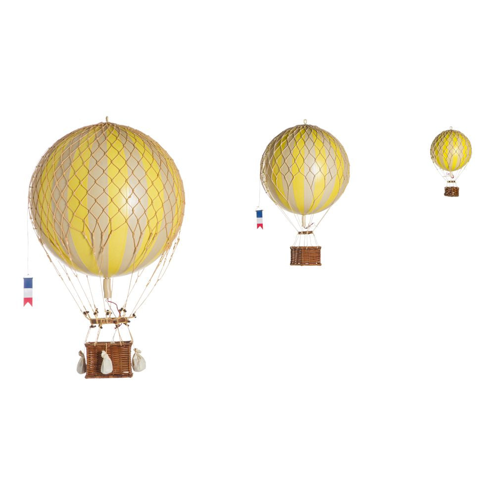 Authentic Models Travels Light Balloon Model, True Yellow, ø 18 Cm