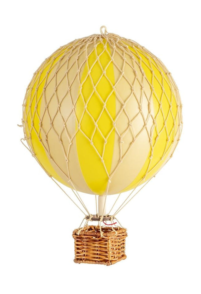 Les modèles authentiques voyagent en ballon léger, double jaune, Ø 18 cm