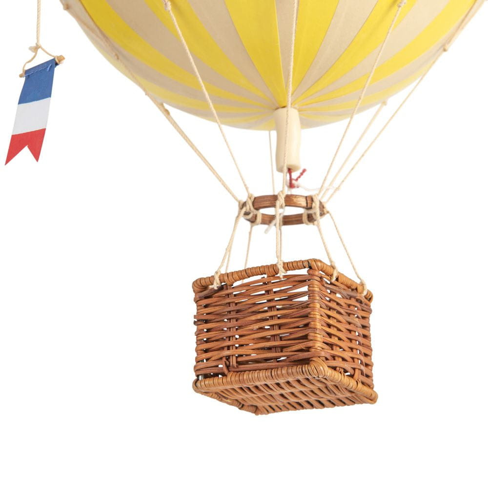 Authentic Models Travels Light Balloon Model, True Yellow, ø 18 Cm