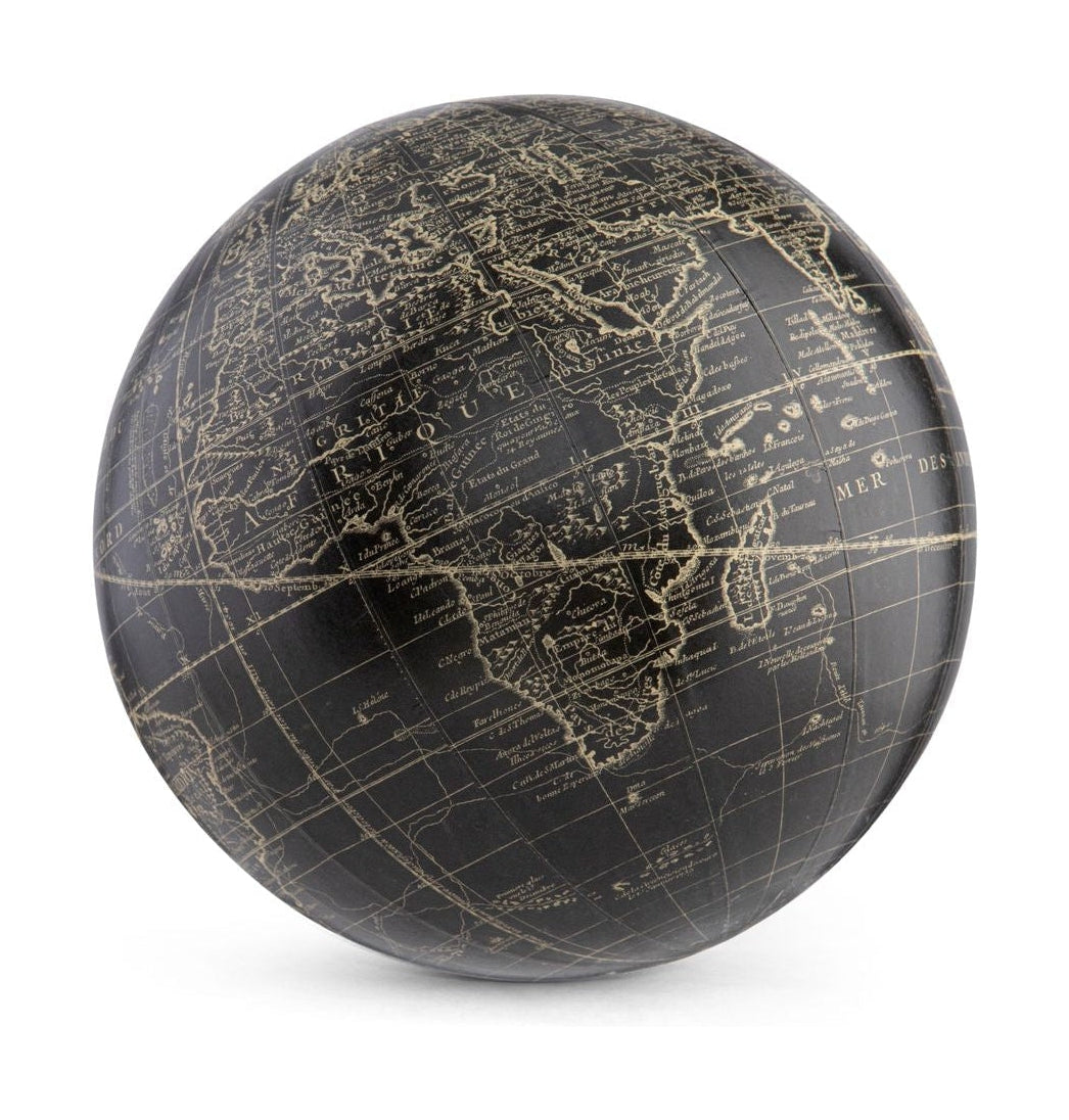 Modèles authentiques Vaugondy Earth Globe 18 cm, noir