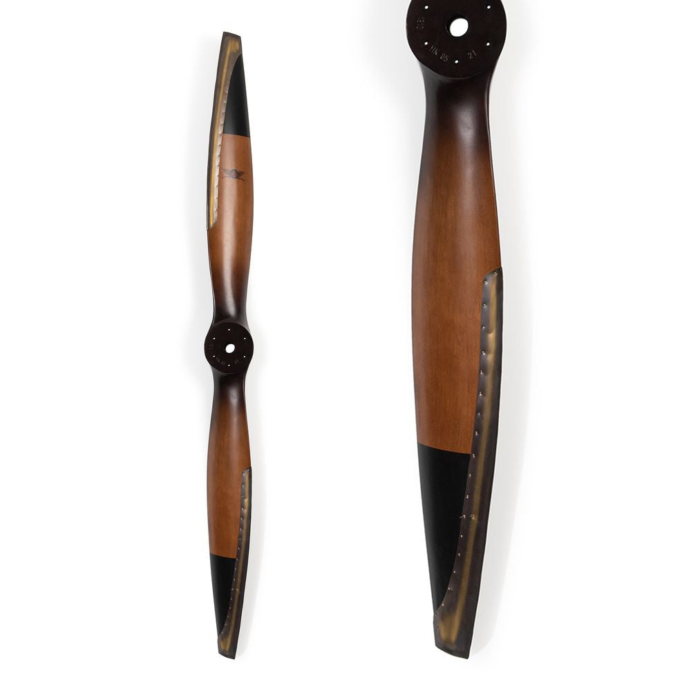 Authentische Modelle Vintage Black Tipps Propeller, groß