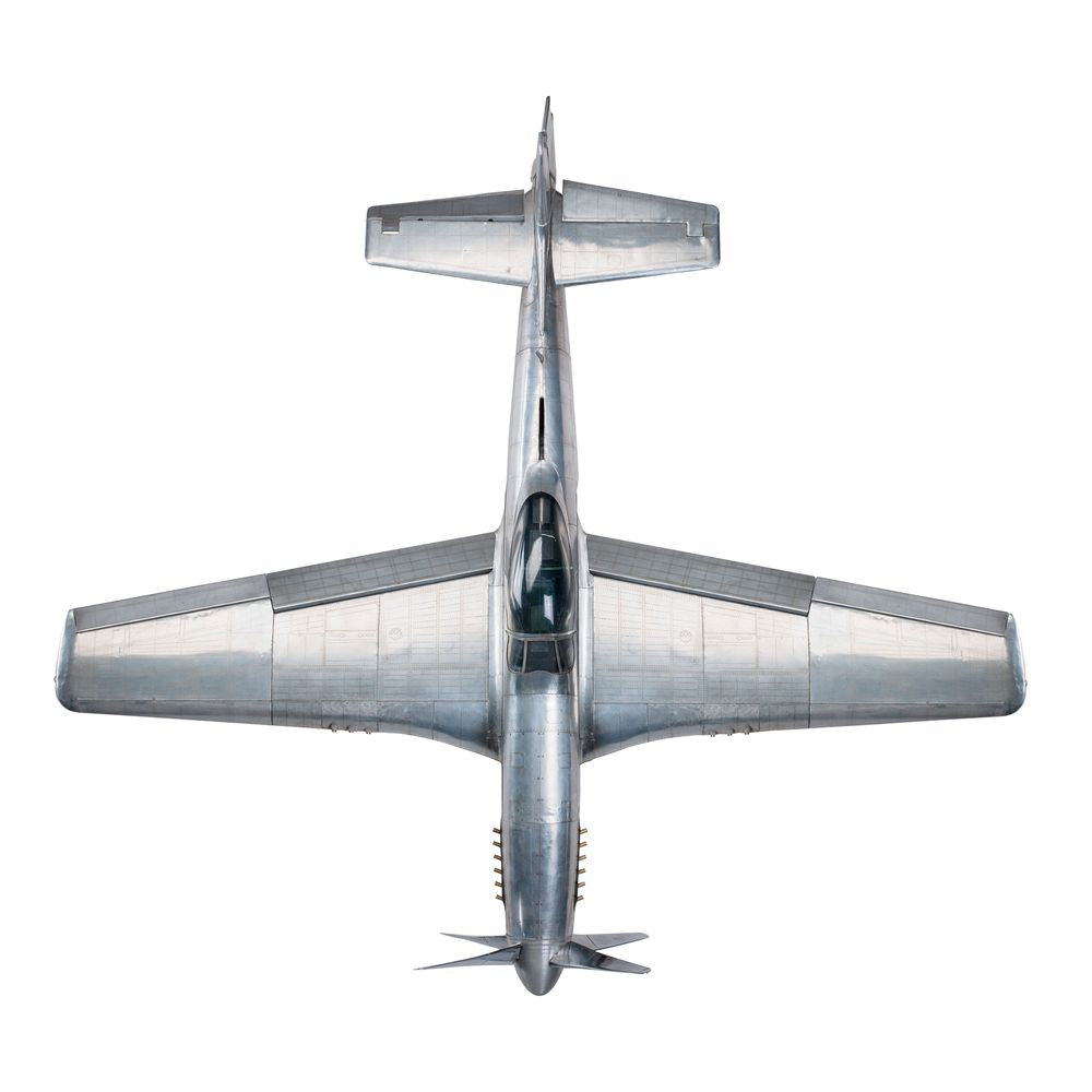 Authentische Modelle WWII Mustang Flugzeugmodell