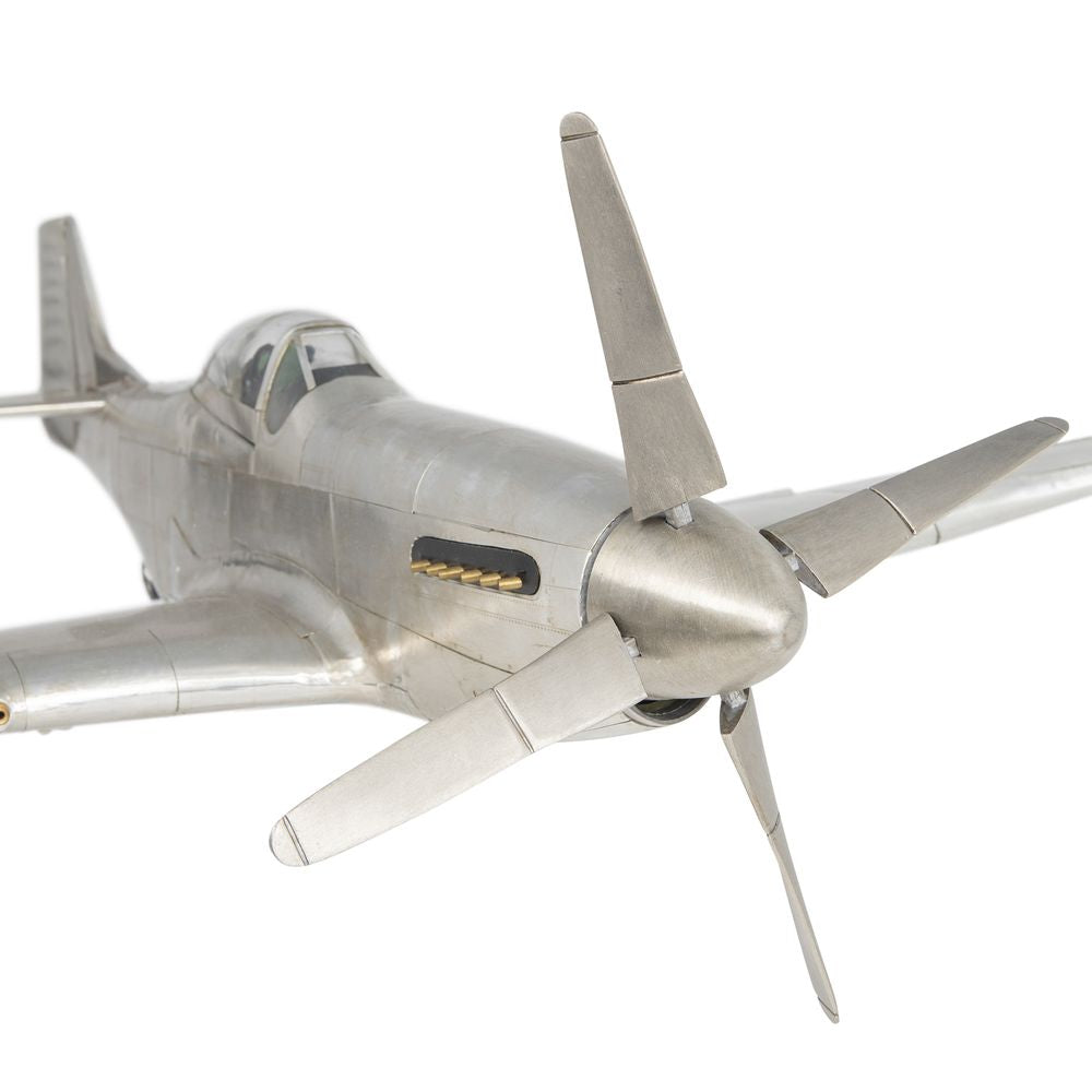 Authentische Modelle WWII Mustang Flugzeugmodell