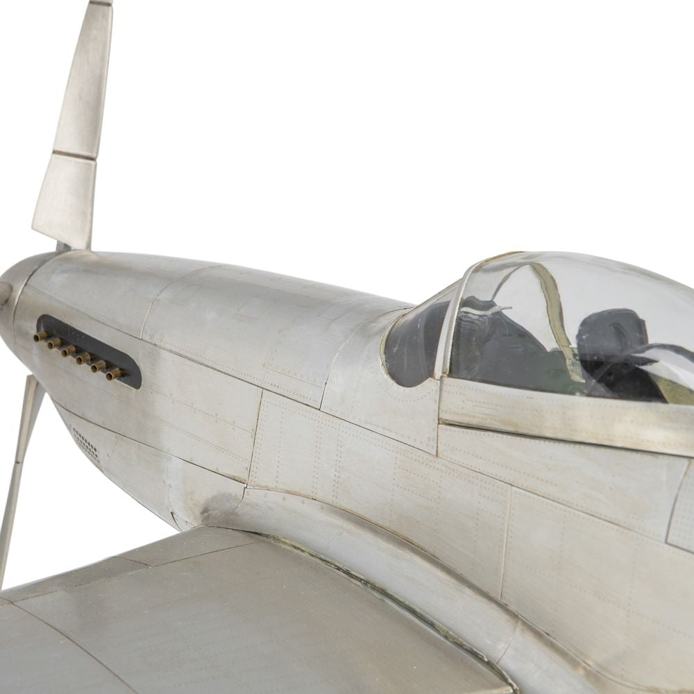 Authentische Modelle WWII Mustang Flugzeugmodell