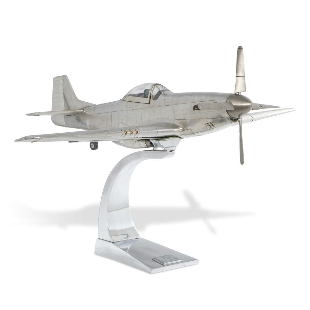 Authentische Modelle WWII Mustang Flugzeugmodell