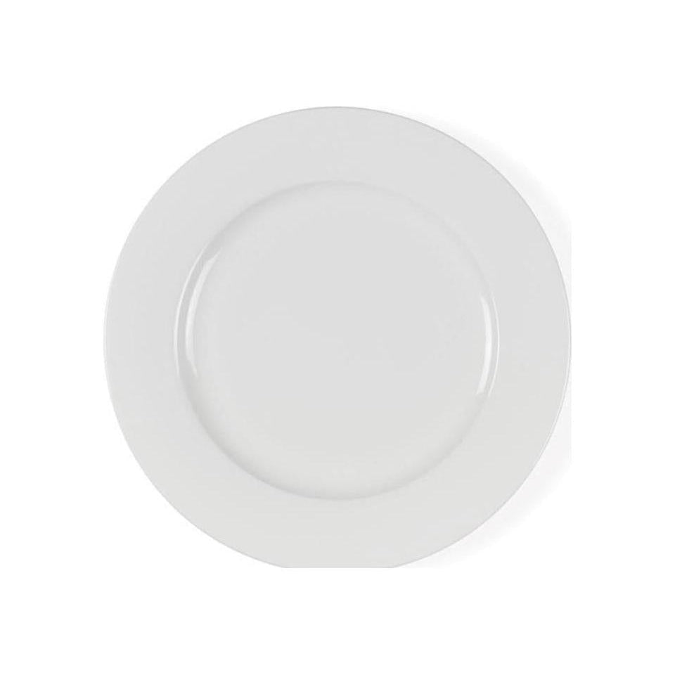 Plato de jantar Bitz, branco, Ø 27cm