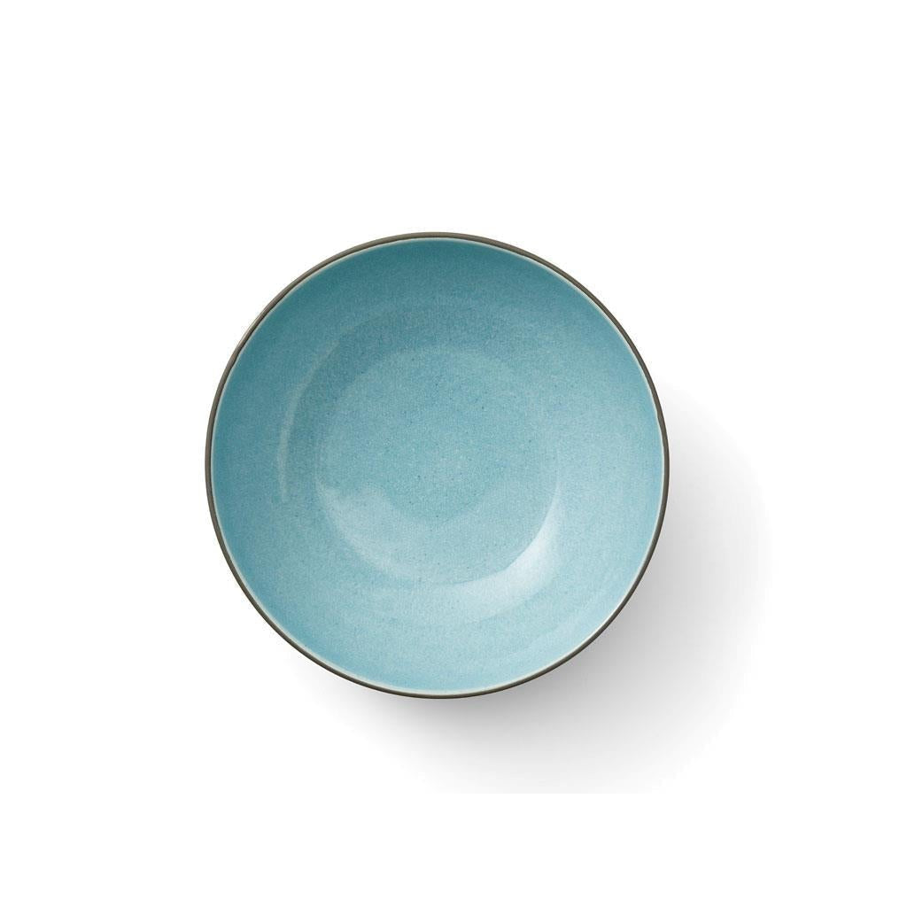 Bitz Salad Bowl, Gray/Light Blue, Ø 30 cm