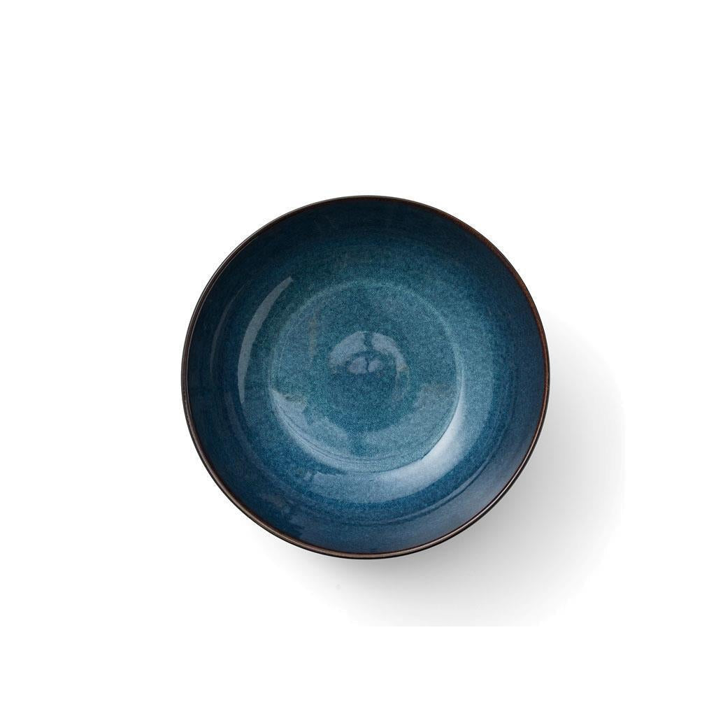 Bitz Salad Bowl, Black/Dark Blue, ø 30cm