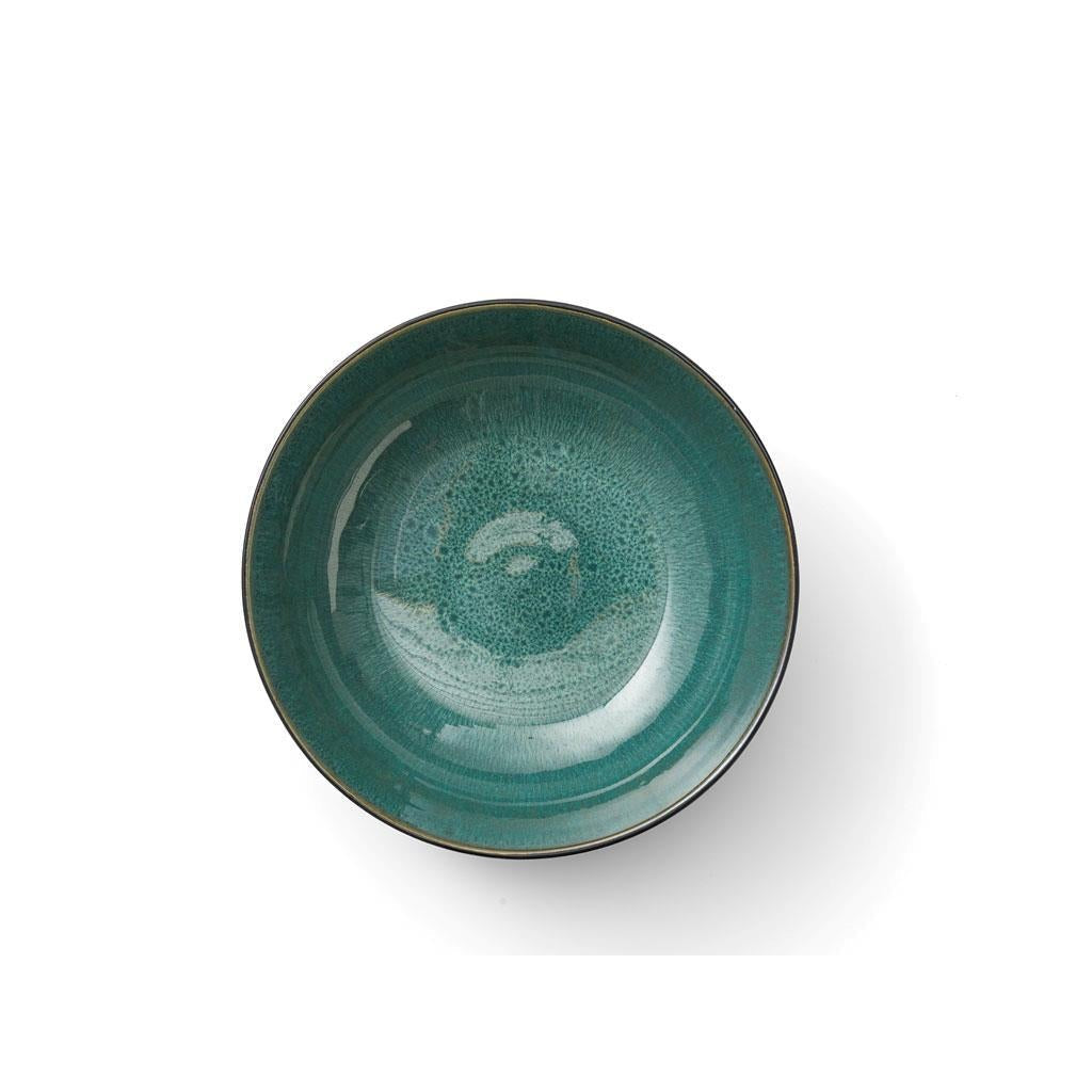 Bitz Salad Bowl, Black/Green, Ø 30 cm