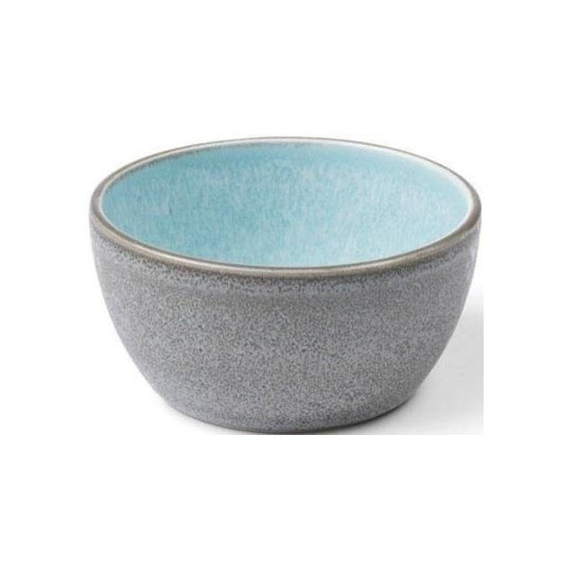 Bitz Bowl, cinza/azul claro, Ø 10cm