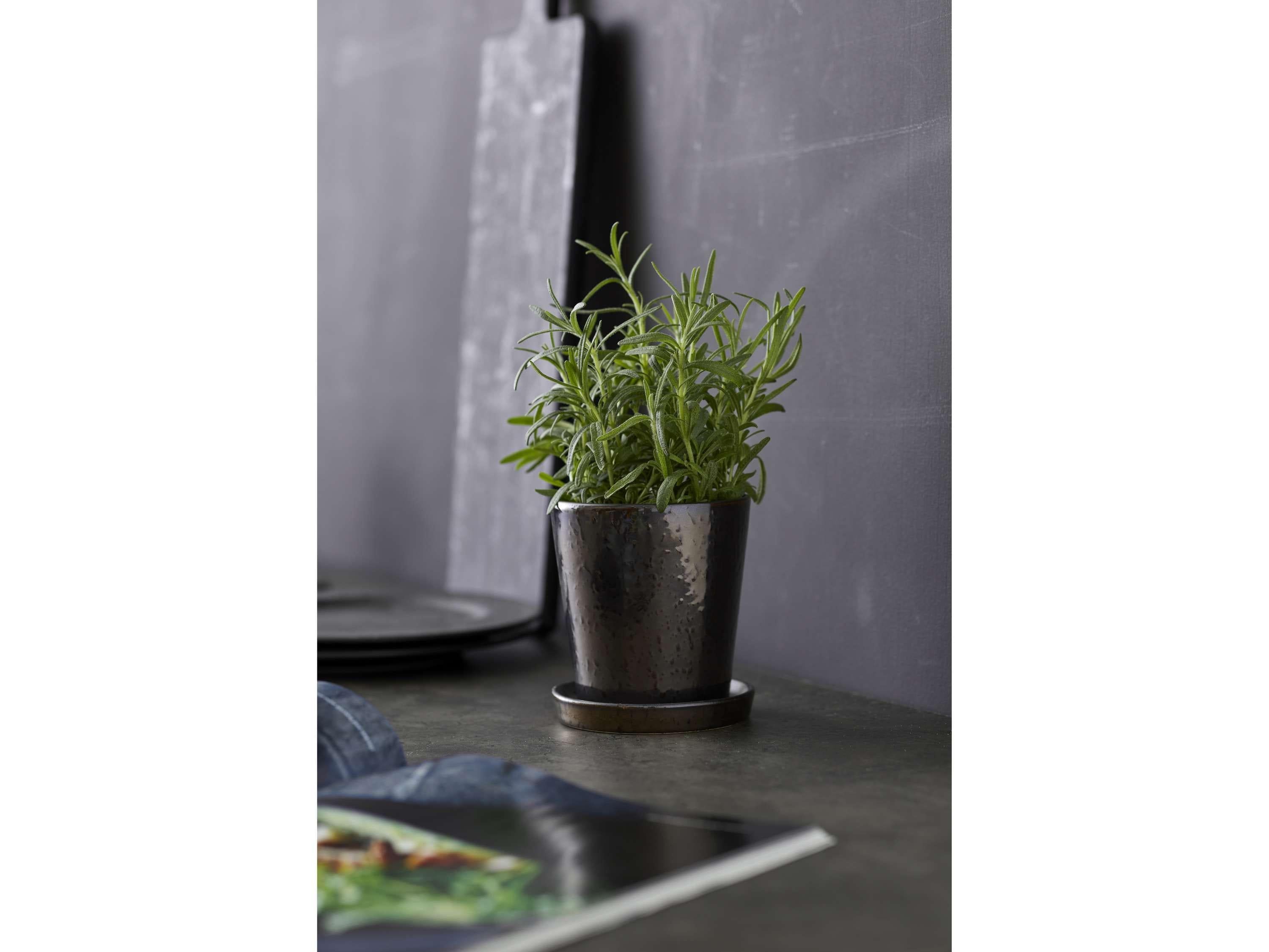 Bitz Planter Black / Bronze, Ø10 cm