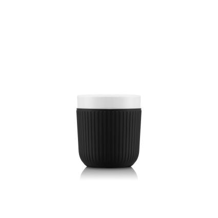 Bodum Douro Mug With Silicone Sleeve 200 Ml, Black
