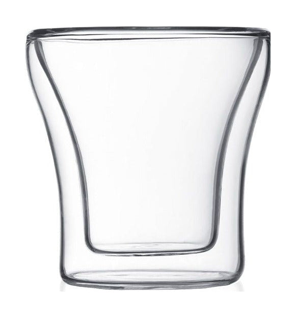 BODUM ASSAM GLASS DUBBELT VÄGGE 0,1 L, 2 st.