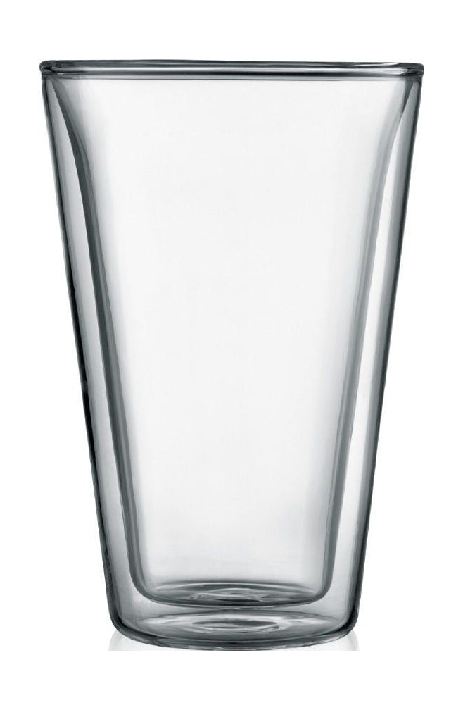 Bodum bodum kantine glas dobbeltvægget 0,4 l, 6 stk.