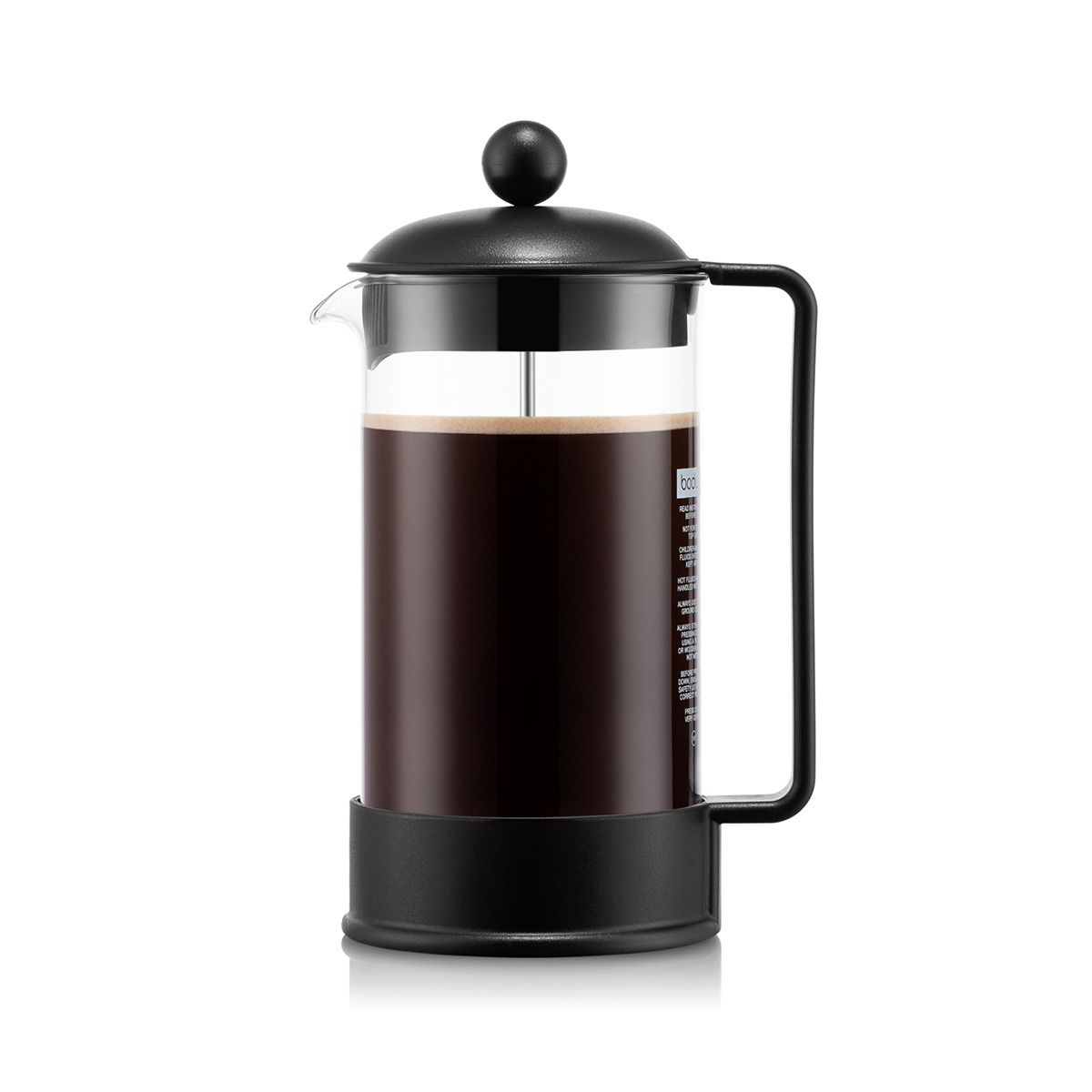 Bodum Brazil Coffee Maker Black, 8 Cups