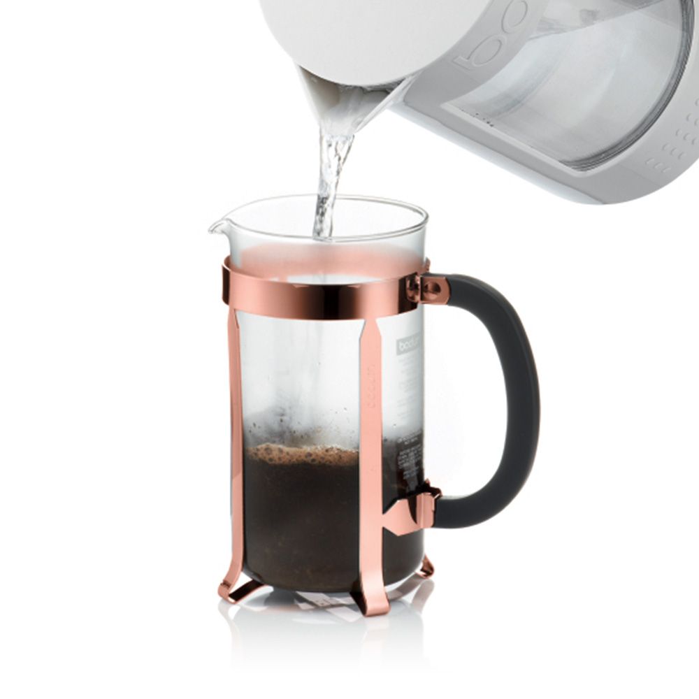 Bodum chambord kaffemaskine rustfrit stål med 0,14 cm 1 l, 8 kopper