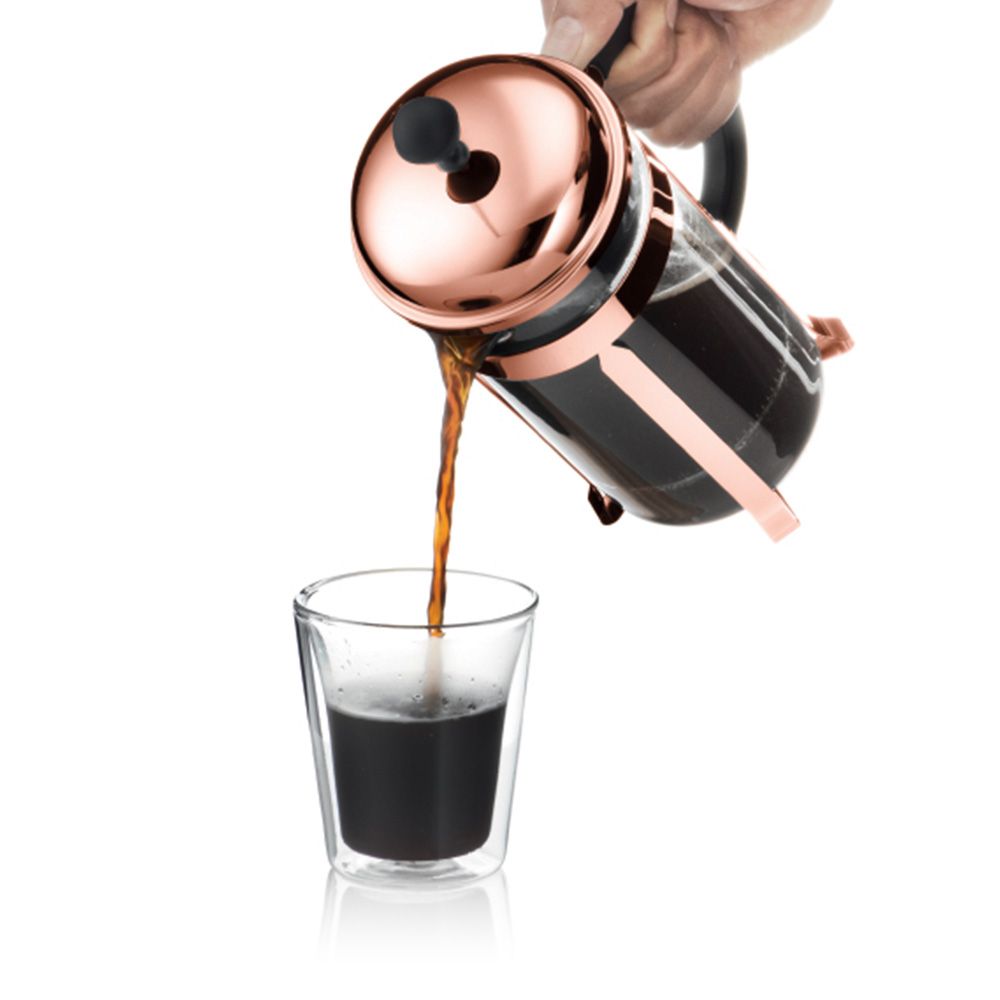 Bodum Chambord Coffee Maker Edelstahl W 0,14 cm 1 l, 8 Tassen