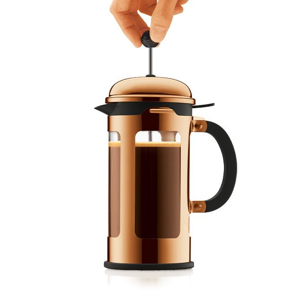 Bodum Chambord Coffee Maker en acier inoxydable B: 0,18 cm 1 L, 8 tasses