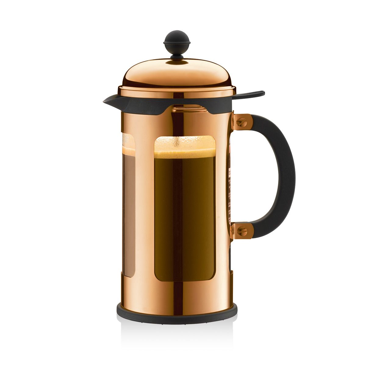 Bodum Chambord Coffee Maker Edelstahl B: 0,18 cm 1 l, 8 Tassen