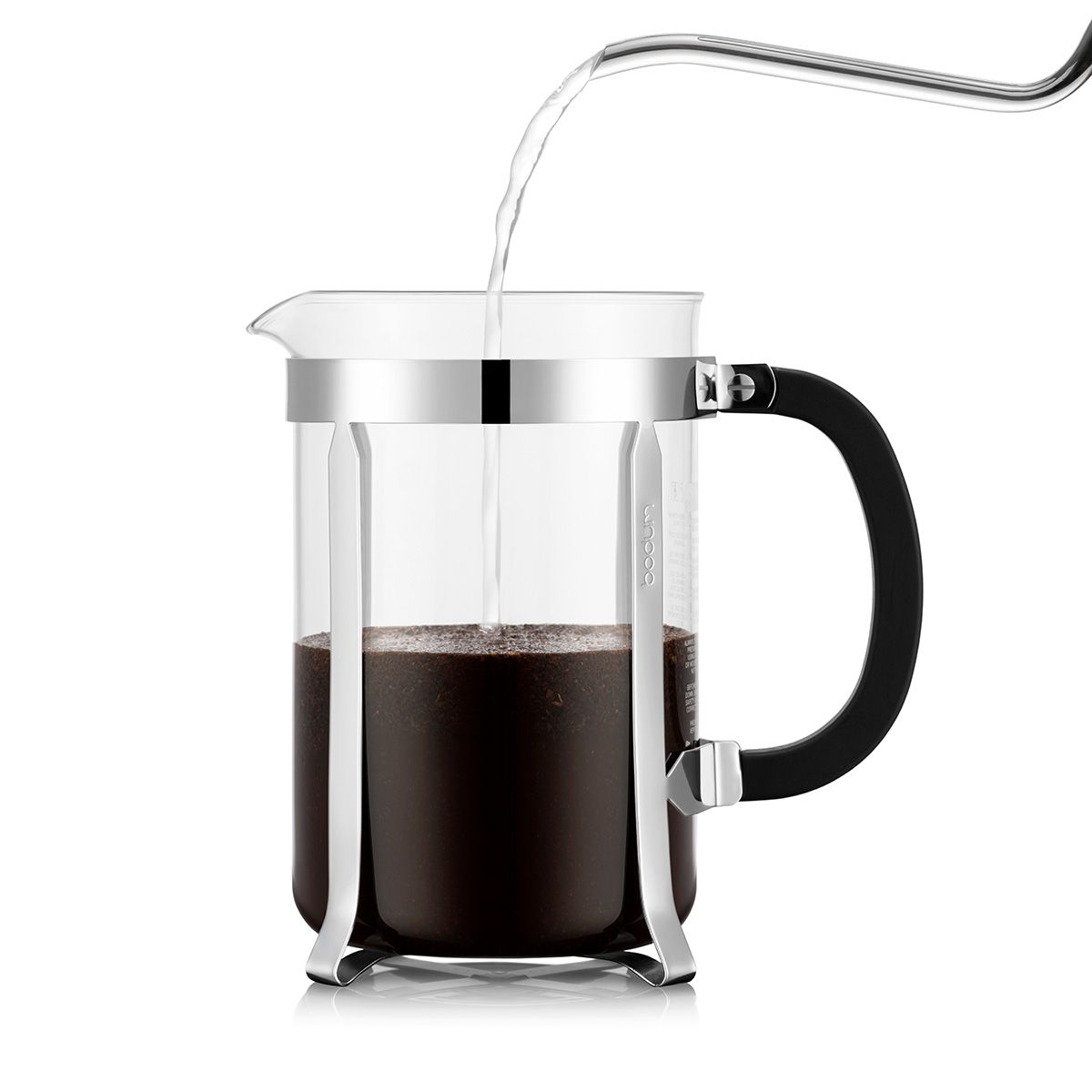 Bodum Chambord Coffee fabricant en acier inoxydable LX W 12,4 x 0,19 cm 1,5 L, 12 tasses