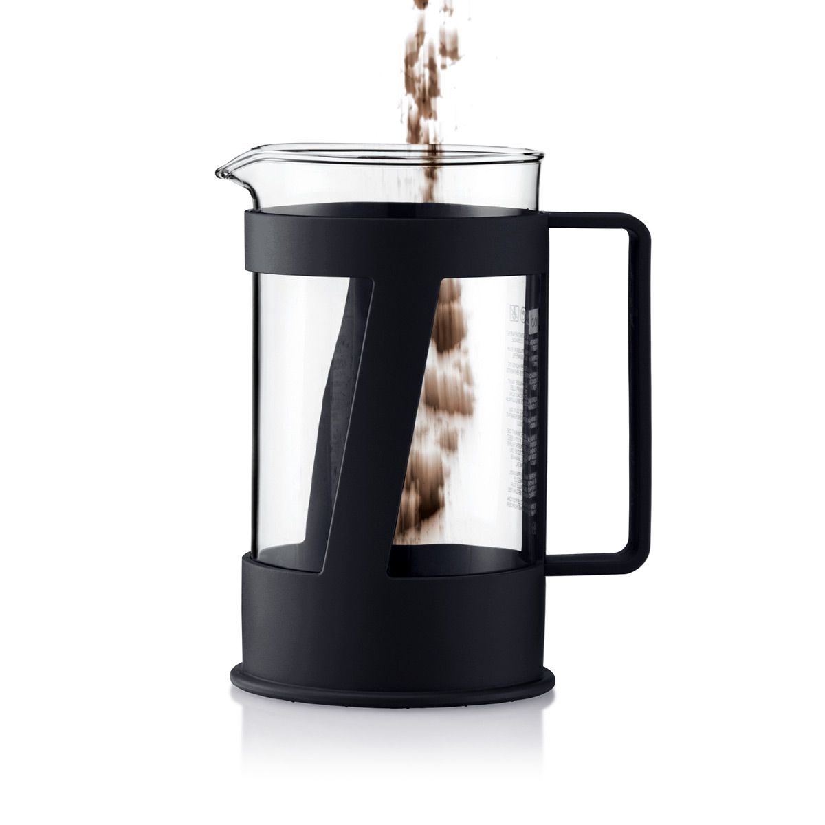 Bodum Crema Coffee Maker Black, 8 tasses