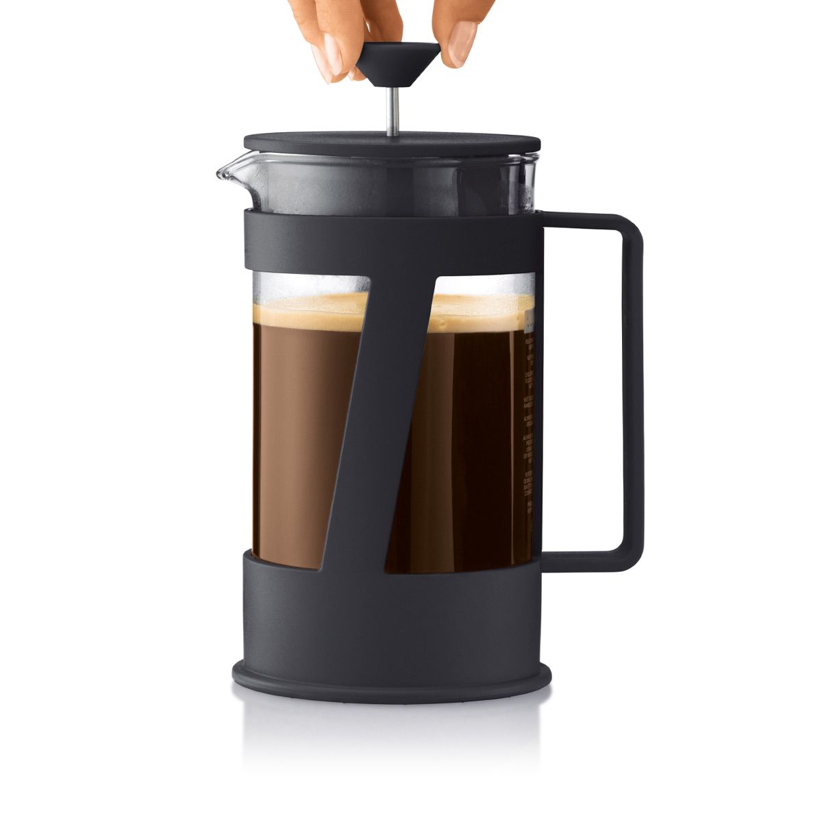 Bodum crema kaffemaskine sort, 8 kopper