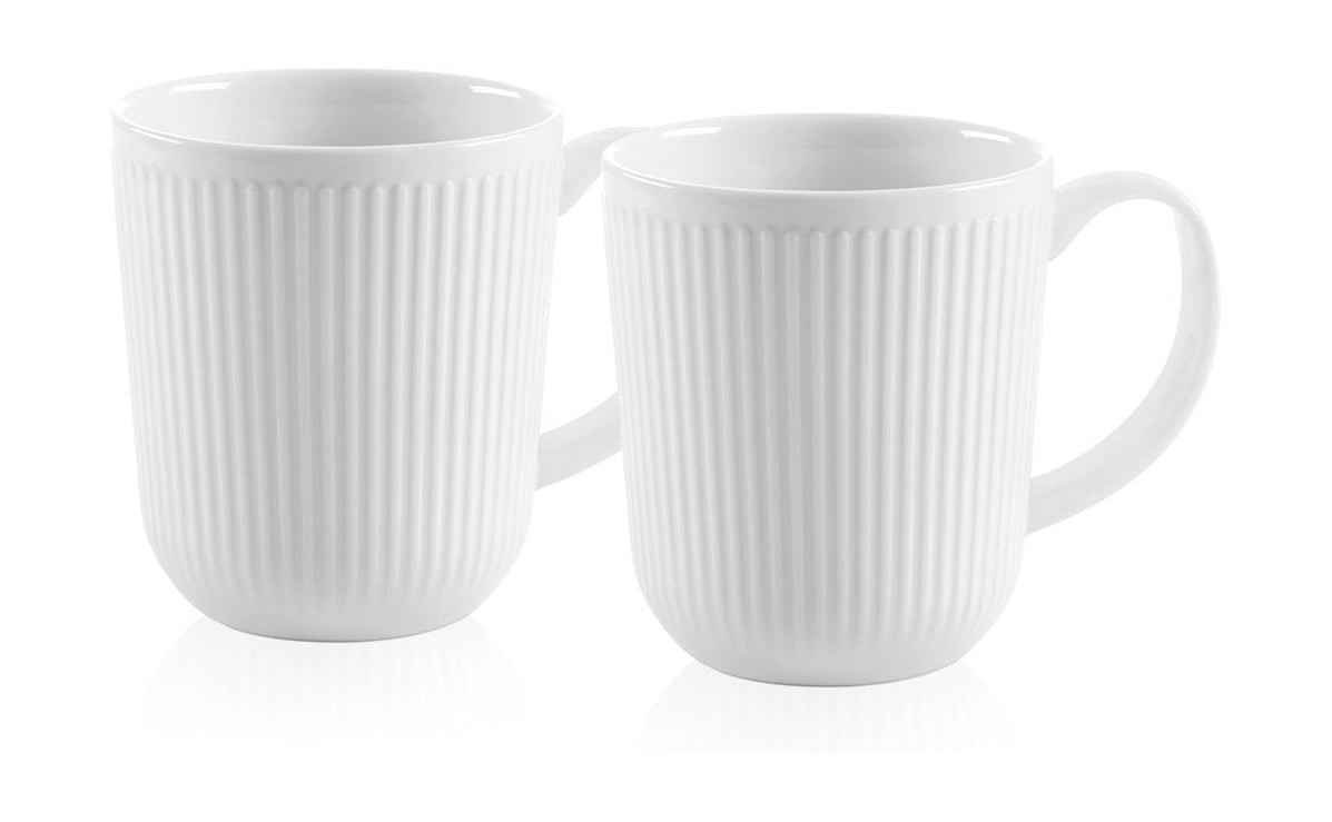 Bodum Douro Coffee Mug Porcelaine Blanc, 2 PCS.