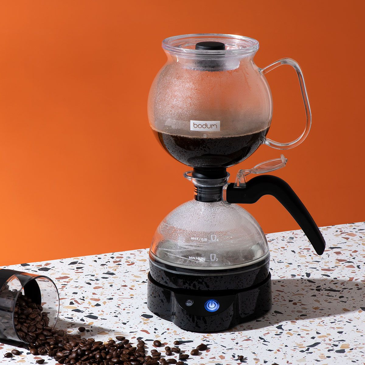 Bodum Epebo Electric Sacuum Coffee Maker Black, 4 tasses