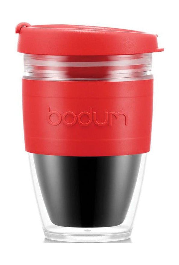Bodum Joycup -Reisebecher Doppelmauerte Plastik, 0,25 l