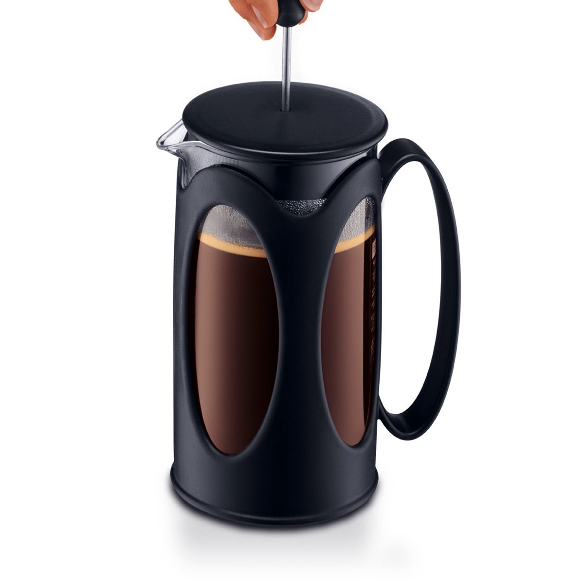 Bodum Kenya Coffee Maker Black 1 L, 8 Cups