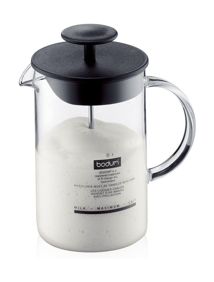 Bodum latteo Milk frother avec poignée en verre