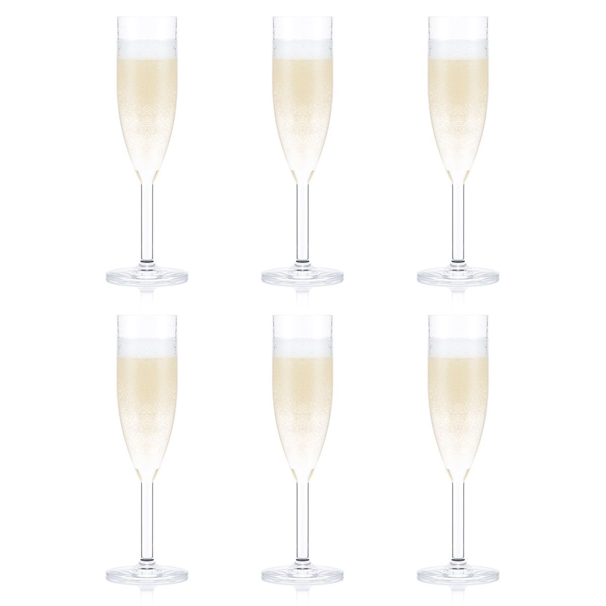 Bodum Octet Champagne Glasses, 6 stk.
