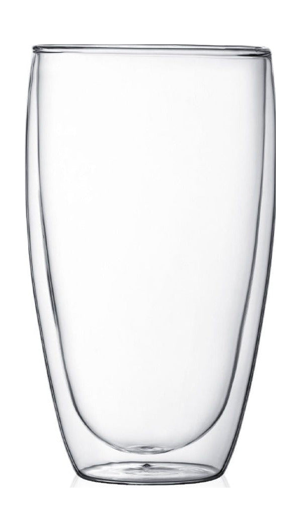 Bodum Pavina Glass dobbeltvægget 0,45 L, 6 stk.