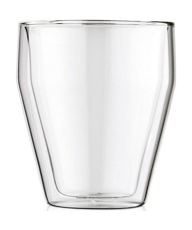 BODUM TITLIS GLASS DUBBELT Väggsvärd stapelbar 0,25 L, 6 st.