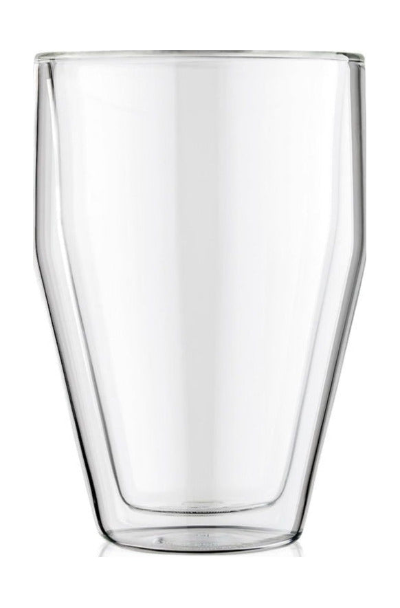 BODUM TITLIS GLASS DUBBELT Väggsatt stapelbar 0,35 L, 6 st.